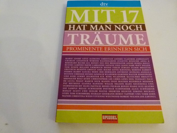 Mit 17 hat man noch Traume