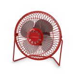 Ventilator de birou Esperanza, alimentare USB, 2,5W, rosu