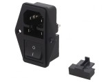 Conector de Alimentare AC 10A 250V IEC 60320