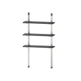 Cumpara ieftin Set rafturi metalice cu 3 rafturi 100 cm