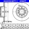 ATE 24.0310-0277.1 PowerDisc Disc frana