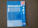 Marius Burtea, Georgeta Burtea - Matematica, M1. Clasa a IX-a