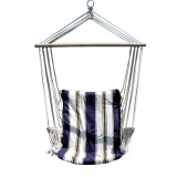 Cumpara ieftin Hamac tip Scaun Albastru Strend Pro, 100x50 cm, Max 150 kg, Bumbac, pentru Gradina/Balcon