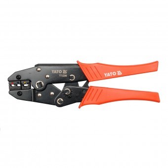 Cleste sertizare pentru conectori Yato YT-2296, cu clichet, 0.5-6 mm2 foto