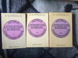 K2 Istoria literaturii romane - E. Lovinescu - 3 vol.