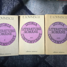 k2 Istoria literaturii romane - E. Lovinescu - 3 vol.