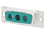 Conector D-Sub 3 Pini Montare Panou 7.5A