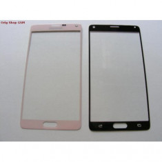 Carcasa (Sticla) Geam Samsung N910 Galaxy Note 4 Pink Original foto