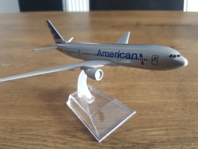 Macheta metalica de avion American Airways| Decoratie | Perfect pt cadou foto