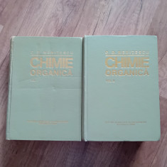 CHIMIE ORGANICA - 2 volume - C. D. Nenitescu , 1980 foto
