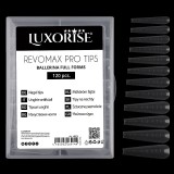 Cumpara ieftin Tipsuri Reutilizabile Polygel &amp; Gel REVOMAX PRO TIPS LUXORISE Ballerina - Full Forms, 120 buc