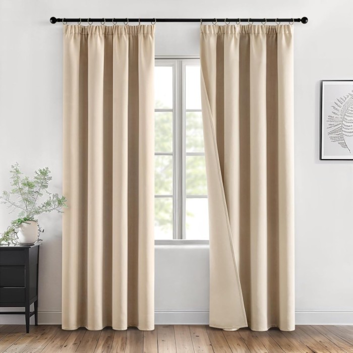 Set 2 Bucati Draperie, Tip Blackout, 200 X 245 Cm - CN