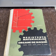 D. Boiangiu, E. Rizescu - Rezistenta materialelor si organe de masini. Manual pentru scolile tehnice de maiestri (1968)
