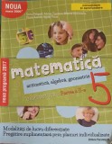 MATEMATICA ARITMETICA, ALGEBRA GEOMETRIE, CLASA A 5-A. CAIET DE LUCRU PARTEA 2-S. PELIGRAD, A. TURCANU, M. -198574