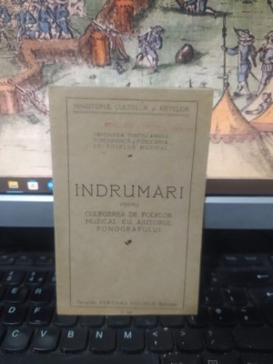 &amp;Icirc;ndrumări pentru culegerea de folklor muzical cu ajutorul fonografului, Comisiunea pt. Arhivă Fonografică și publicarea de folklor muzical c. 1930 177 foto