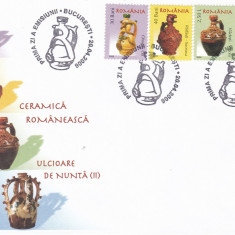 2006 LP 1717 CERAMICA ROMANEASCA II SERIE/PLIC PRIMA ZI A EMISIUNII TIRAJ 550