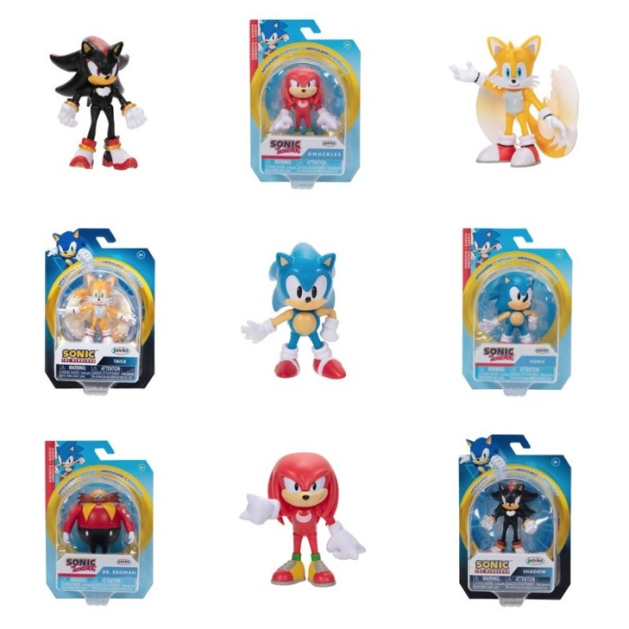 Nintendo Sonic - Figurina Sonic, 6 cm