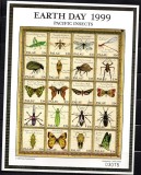 PALAU 1999, Fauna, Insecte, serie neuzata, MNH, Nestampilat