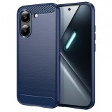 Husa Xiaomi Poco X8 Pro, Carbon, Albastra, Techsuit