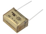 Condensator de h&acirc;rtie KEMET P409 X2 0,47&micro;F 275V AC THT 25,4mm