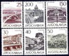 Iugoslavia 1965 - Orase, cladiri, arhitectura, vederi, serie neuzata