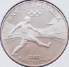 53 Andorra 10 diners 1989 1992 Summer Olympics km 56 UNC argint, Europa