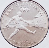 53 Andorra 10 diners 1989 1992 Summer Olympics km 56 UNC argint, Europa