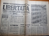 Ziarul Libertatea 2 Martie 1991 - Editie Originala de Colectie - Stare Buna - 4 Pagini