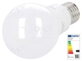 Lampă LED E27 6W 6500K 500lm Alb Rece