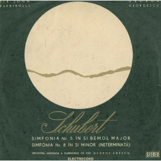 Schubert_Sir John Barbirolli_George Georgescu - Simfonia 5/8 Neterminata (Vinyl)