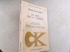 PAVEL FLORENSKY, SAREA PAMANTULUI- VIATA STARETULUI ISIDOR( EDITIE IN FRANCEZA) foto