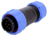 Mufă SP21 Tată 9PIN IP68 7-12mm 5A 500V