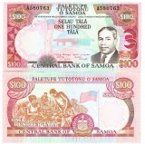 Samoa 100 Tala 1990 P-30 UNC