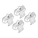 Kit montaj bare plafon C222 pentru Kia Picanto 5 usi, Alumia Quadra/Silenzio