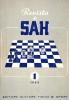 Revista Șah 1957-1958, An Complet, Volum Legat. Carte Sah Veche - Colectie