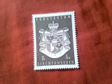 Serie 1 valoare - Liechtenstein 1969 - Stema Stat, Nestampilat