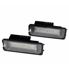 SET LAMPI CU LED NUMAR INMATRICULARE COMPATIBIL VW GOLF VI V VI VII, EOS, LUPO, foto