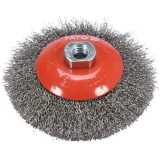 Yato YT-47612 - Perie disc 125x- mm fir ondulat metal