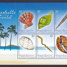 Grenada Carricaou - Fauna Marina - SCOICI - BL - MNH