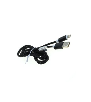 Cablu de date 2-in-1 iPhone / Micro-USB 1M-Culoare Negru foto