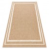 SPARK 0687A covor bej / cremă - Cadru, sisal, structural, 80x150 cm