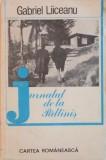 JURNALUL DE LA PALTINIS de GABRIEL LIICEANU, 1983 *DEDICATIE