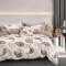 Lenjerie de pat finet 6 piese, cearceaf pat clasic, cearceaf pilota 200x230, 2 fete perna 50x70, 2 fete perna 70x70, Extra, M341 Relax KipRoom