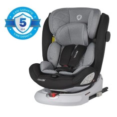 Scaun Auto iSize 40-150 cm Coccolle Lyra Greystone Greystone, Gri, 0 luni +, Unisex foto