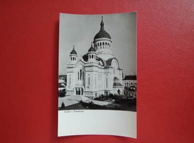 CARTE POSTALA - RPR - CLUJ - CATEDRALA foto