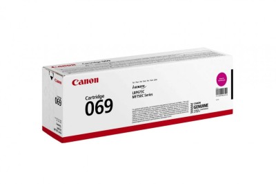 Toner Canon CRG069M, Magenta, capacitate 1900 pagini, pentru i-SENSYS LBP673Cdw, foto