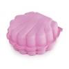 Cutie Nisip Scoica Dubla Roz Paradiso, Plastic, 87x78 cm, 18 luni+