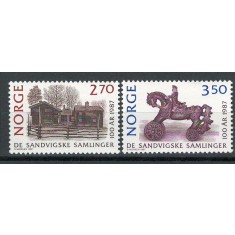 Norvegia 1987 MNH - A 100-a aniversare a Colectiilor Sandvig, nestampilat