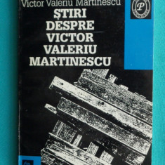 Victor Valeriu Martinescu – Stiri despre V V Martinescu ( antologie avangarda )