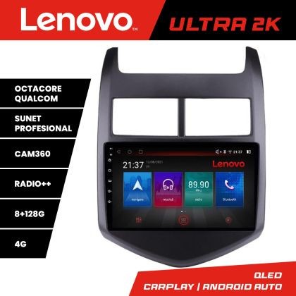 Navigatie Chevrolet Aveo 2010-2013 M-AVEO10 Octa Core Android Radio Bluetooth GPS WIFI/4G DSP 2K 8+128GB 360 To CarStore Technology